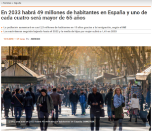 noticia poblacion española