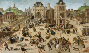 Matanza de protestantes (hugonotes) en Francia